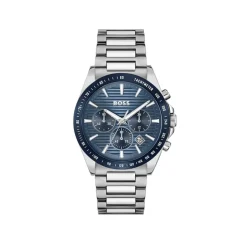 Boss Strike Chronograph Watch in Silver