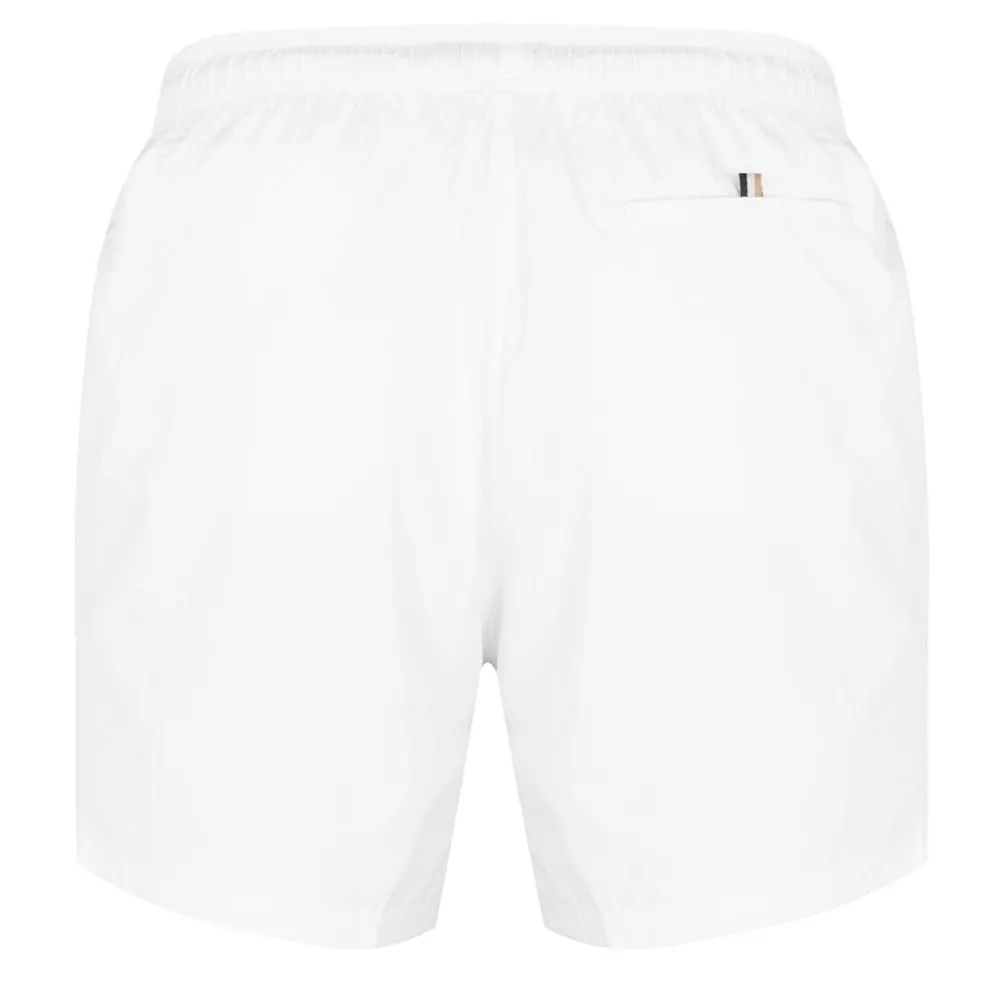 Boss Swim Shorts in White