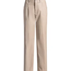 Boss Tadas Regular Fit Trousers in Cream