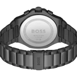 Boss Taper Chronograph Watch in Black
