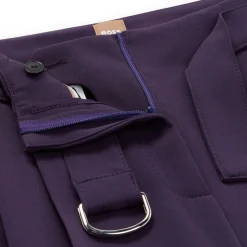 Boss Tapiana Trousers in Purple