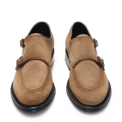 Boss Terry Monk Shoes in Beige