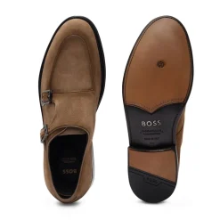Boss Terry Monk Shoes in Beige