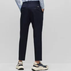 Boss Tetida Trousers in Dark Blue