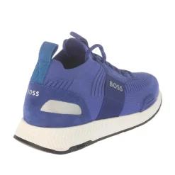 Boss Titanium Running Trainers in Blue