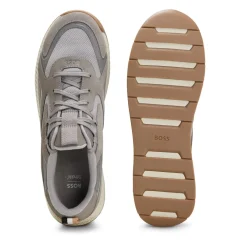 Boss Titanium Running Trainers in Grey