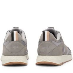 Boss Titanium Running Trainers in Grey
