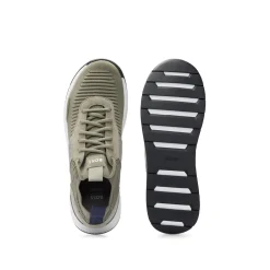 Boss Titanium Trainers in Green