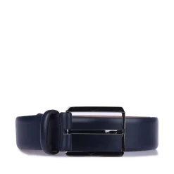 Boss T-Leo Belt in Dark Blue