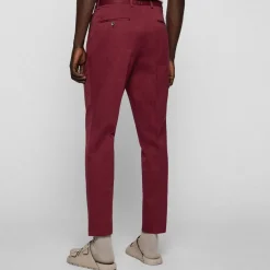 Boss T-Peet Trousers in Red