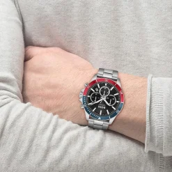 Boss Troper Watch in Silver