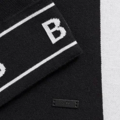 Boss Ulfino Scarf Set in Black