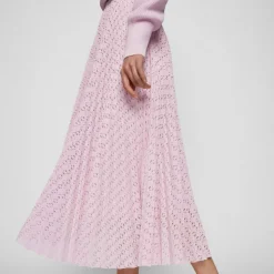 Boss Veplica Skirt in Pink