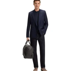 Boss X Beckham Axton Holdall in Brown