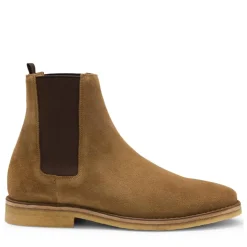 Boss X Beckham Chelsea Boots in Beige