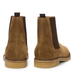 Boss X Beckham Chelsea Boots in Beige