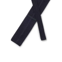 Boss X Beckham Knit Tie in Blue