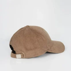 Brave Soul Cotton Cord Cap in Beige