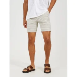 Brave Soul Cotton Shorts in Blue