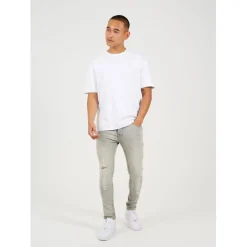 Brave Soul Fit Distressed Jean in Blue