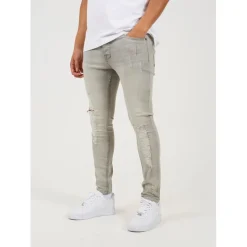 Brave Soul Fit Distressed Jean in Blue