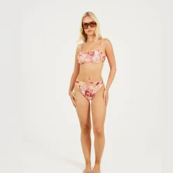 Brave Soul High Waist Bikini Bottoms in Multi