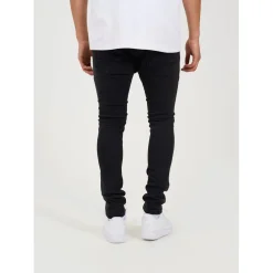 Brave Soul Jean With Contrast Panels in Grey