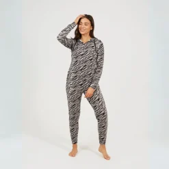 Brave Soul Onesie With Hood in Grey
