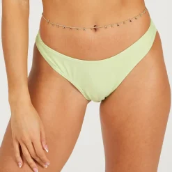 Brave Soul Rise Bikini Bottoms in Green