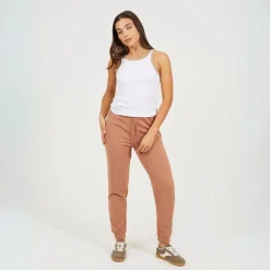 Brave Soul Skinny Jogging Bottoms in Brown