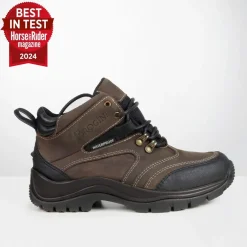 Brogini Montiere Heavy Duty Waterproof Yard Boots in Brown