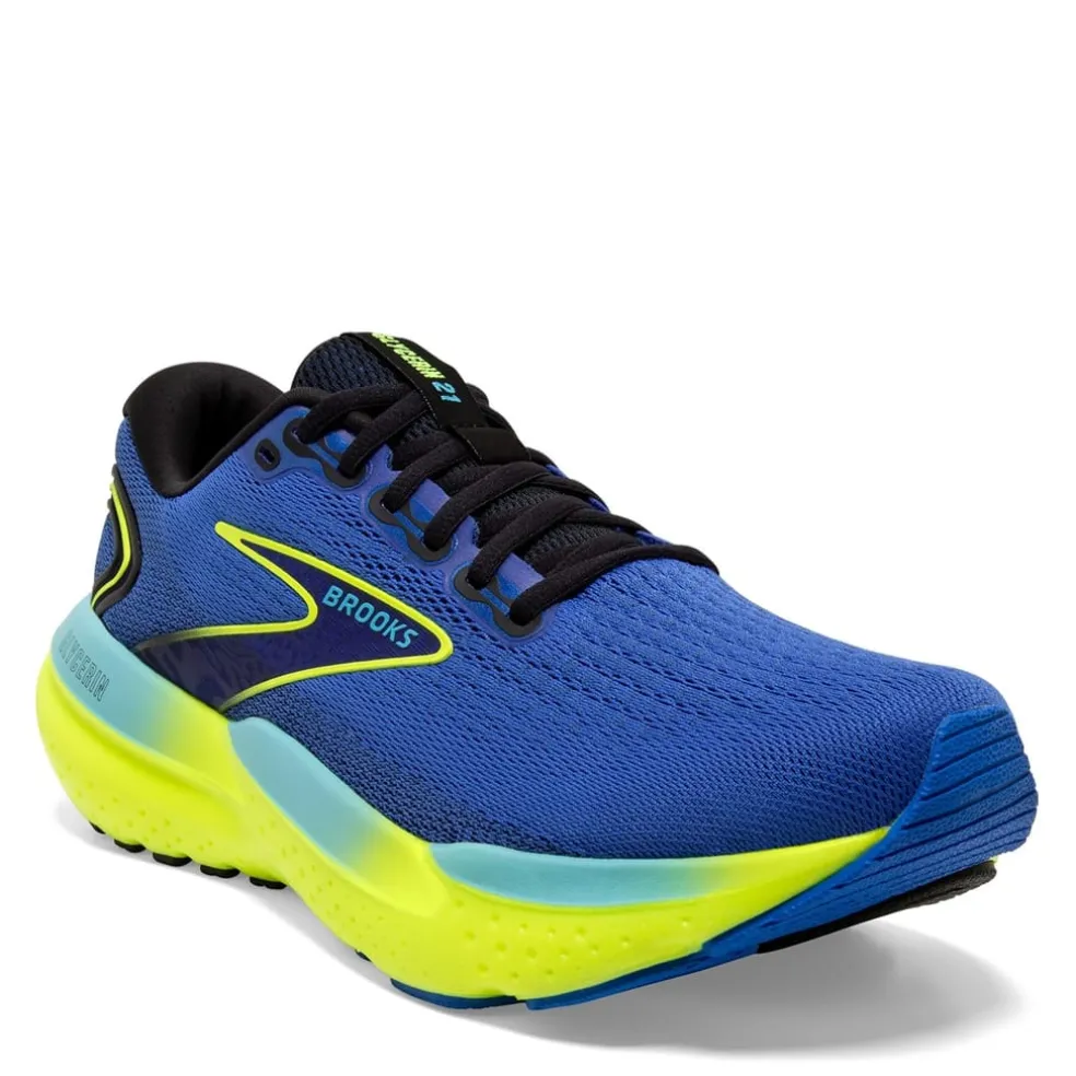 Brooks Mens Glycerin 21 Running Shoes in Blue
