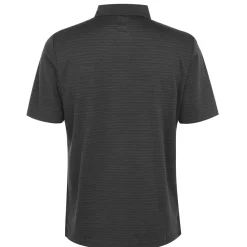Callaway Mens Herringbone Golf Polo Shirt in Black