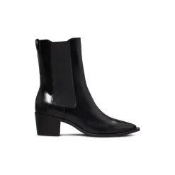 Calvin Klein Cowboy Boots in Black