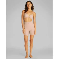 Calvin Klein Firm Thigh Slimmer Athletic Shorts in Nude