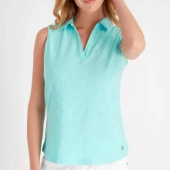 Calvin Klein Golf G Slvls Polo in Blue