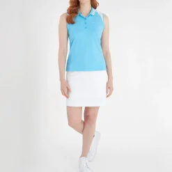 Calvin Klein Golf G Slvls Polo in Blue