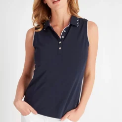 Calvin Klein Golf G Slvls Polo in Blue