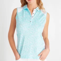 Calvin Klein Golf G Slvls Polo in Blue