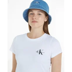 Calvin Klein Jeans Bucket Hat in Blue