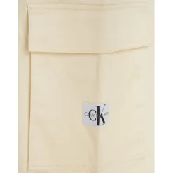 Calvin Klein Jeans Cargo Pants in Cream