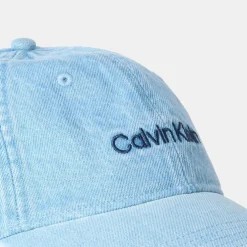 Calvin Klein Jeans Ckj Denim Cap in Blue