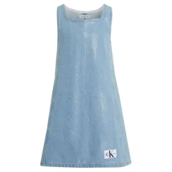 Calvin Klein Jeans Ckj Foil Denim Drs in Blue