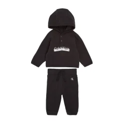 Calvin Klein Jeans Hero Tracksuit Set Infants in Black