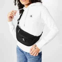 Calvin Klein Jeans Klein Embroidery Hoodie in White