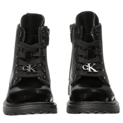 Calvin Klein Jeans Lace Up Boot in Black