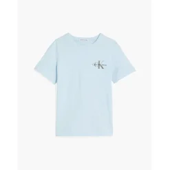 Calvin Klein Jeans Monogram Top in Blue