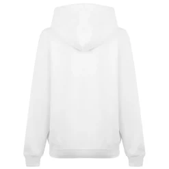 Calvin Klein Jeans Relaxed Fit Hooded Sweatshirt in White