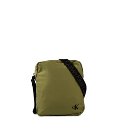 Calvin Klein Jeans Reporter Cross Body Bag in Green