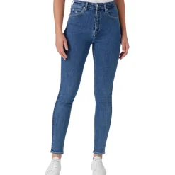 Calvin Klein Jeans Rise Skinny Jeans in Blue